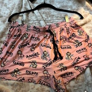 Angel Devil Bobby Jack PJ shorts